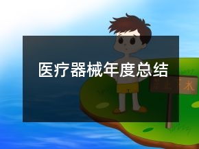 醫(yī)療器械年度總結(jié)