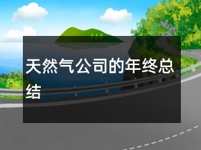 天然氣公司的年終總結(jié)