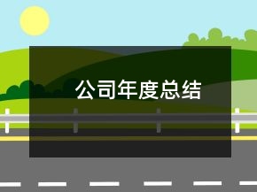 公司年度總結(jié)