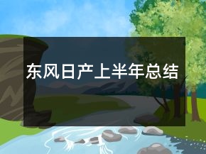 東風(fēng)日產(chǎn)上半年總結(jié)
