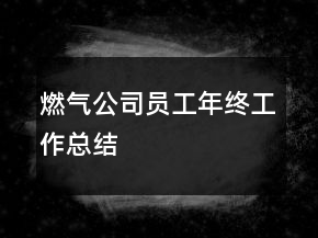 燃?xì)夤締T工年終工作總結(jié)