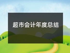 超市會(huì)計(jì)年度總結(jié)