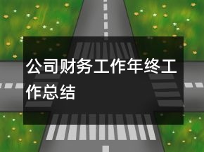 公司財務(wù)工作年終工作總結(jié)