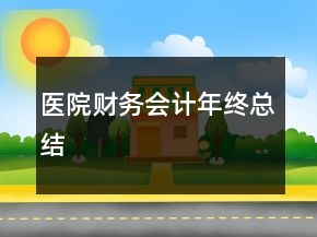 醫(yī)院財(cái)務(wù)會(huì)計(jì)年終總結(jié)