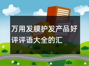 萬用發(fā)膜、護(hù)發(fā)產(chǎn)品好評(píng)評(píng)語大全的匯總66條