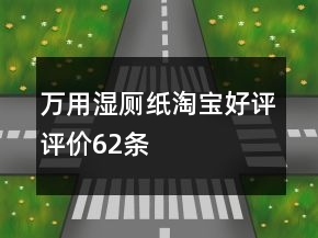 萬(wàn)用濕廁紙?zhí)詫毢迷u(píng)評(píng)價(jià)62條