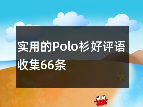 實用的Polo衫好評語收集66條