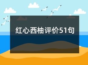 紅心西柚評價51句