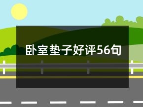 臥室墊子好評(píng)56句