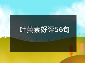 葉黃素好評56句
