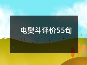 電熨斗評價55句