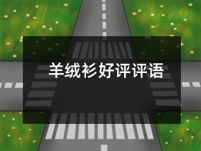 羊絨衫好評評語