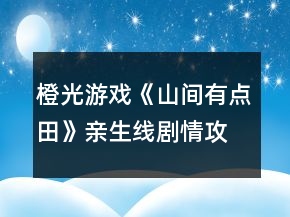 橙光游戲《山間有點(diǎn)田》親生線劇情攻略