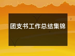 團支書工作總結(jié)集錦