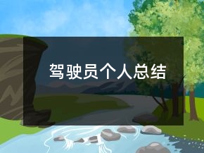 駕駛員個人總結(jié)