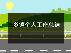鄉(xiāng)鎮(zhèn)個人工作總結