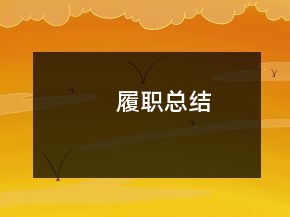 履職總結(jié)
