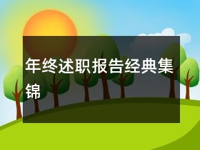 年終述職報告經(jīng)典集錦