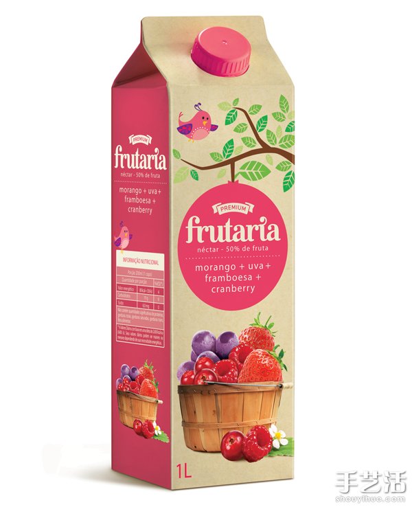 Frutaria果汁飲料精彩包裝圖片欣賞 -  www.rpnrmr.com