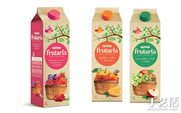 Frutaria果汁飲料精彩包裝圖片欣賞 -  www.rpnrmr.com