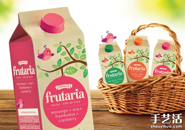 Frutaria果汁飲料精彩包裝圖片欣賞 -  www.rpnrmr.com
