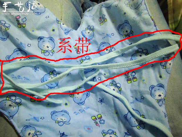 愛心媽媽給寶寶手工制做肚兜的教程 -  www.rpnrmr.com