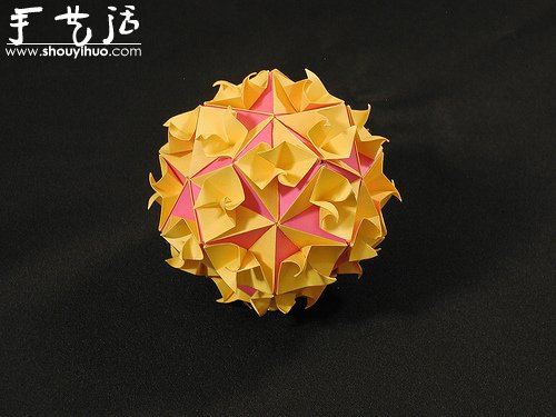 復(fù)雜幾何立體折紙作品欣賞 -  www.rpnrmr.com