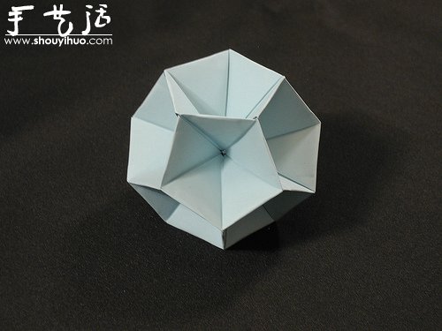 復(fù)雜幾何立體折紙作品欣賞 -  www.rpnrmr.com