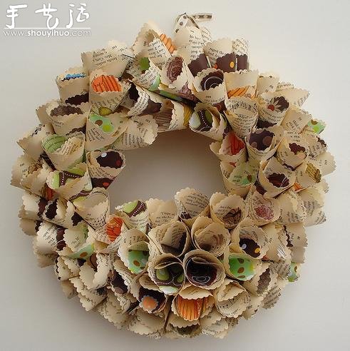 折紙花環(huán)作品欣賞 -  www.rpnrmr.com
