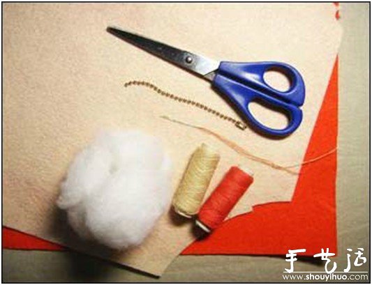 童趣紅蘑菇小掛件手工制作 -  www.rpnrmr.com