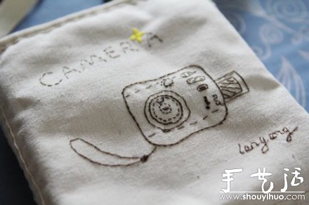 不織布手工DIY個性相機包的教程 -  www.rpnrmr.com