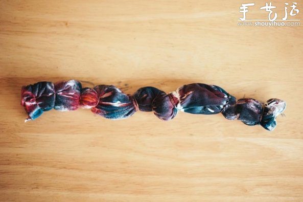DIY個(gè)性扎染連褲襪的教程 -  www.rpnrmr.com