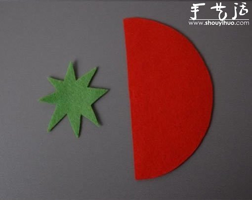 手工布藝DIY制作草莓 -  www.rpnrmr.com