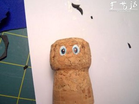 紅酒木塞子手工DIY馬里奧的教程 -  www.rpnrmr.com