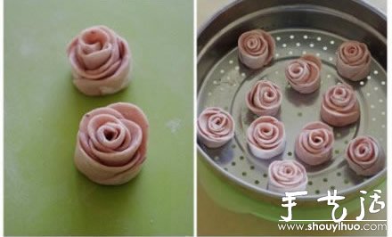 浪漫點(diǎn)心玫瑰花卷DIY方法 -  www.rpnrmr.com