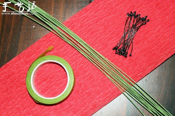 漂亮的手捧花剪紙制作 -  www.rpnrmr.com