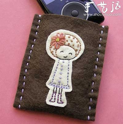 小清新手機(jī)袋的手工制作方法 -  www.rpnrmr.com