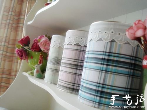 奶粉罐D(zhuǎn)IY清新田園風(fēng)儲物罐的方法 -  www.rpnrmr.com