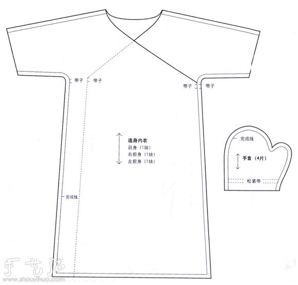 抓絨面料DIY寶寶內(nèi)衣和手套 -  www.rpnrmr.com