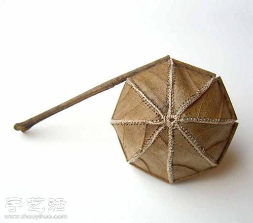 枯葉+創(chuàng)意+DIY 手工制作精妙工藝品 -  www.rpnrmr.com