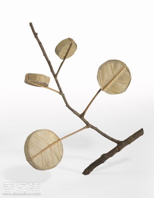 枯葉+創(chuàng)意+DIY 手工制作精妙工藝品 -  www.rpnrmr.com