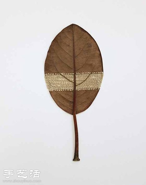 枯葉+創(chuàng)意+DIY 手工制作精妙工藝品 -  www.rpnrmr.com