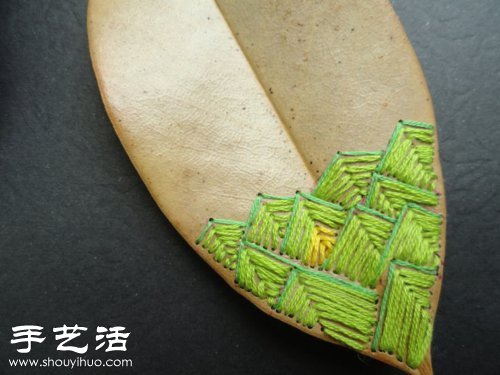枯葉+創(chuàng)意+DIY 手工制作精妙工藝品 -  www.rpnrmr.com