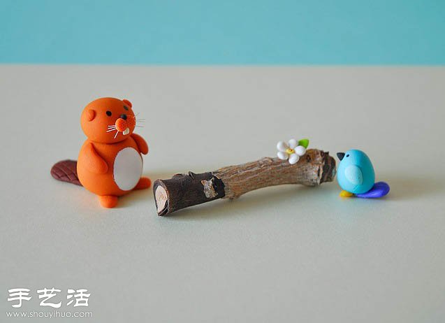 粘土+手工 DIY制作可愛卡通玩偶 -  www.rpnrmr.com