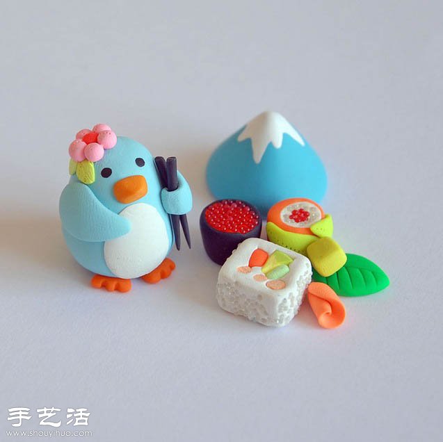 粘土+手工 DIY制作可愛卡通玩偶 -  www.rpnrmr.com