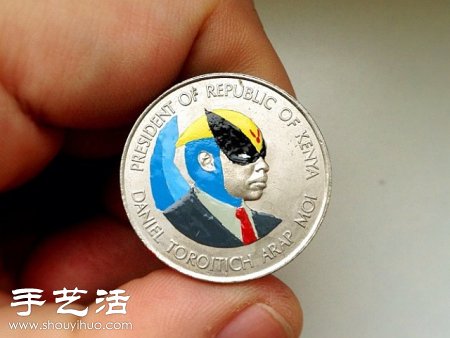 硬幣人物圖案的另類演繹 -  www.rpnrmr.com