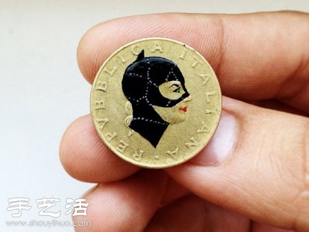 硬幣人物圖案的另類演繹 -  www.rpnrmr.com