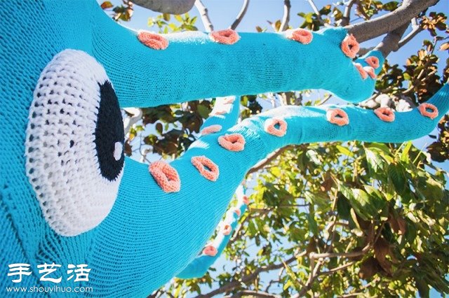 給大樹DIY章魚毛衣 讓城市變得親切美好 -  www.rpnrmr.com