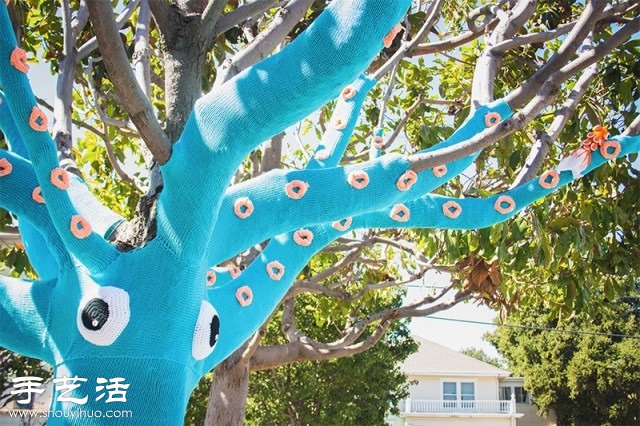 給大樹DIY章魚毛衣 讓城市變得親切美好 -  www.rpnrmr.com