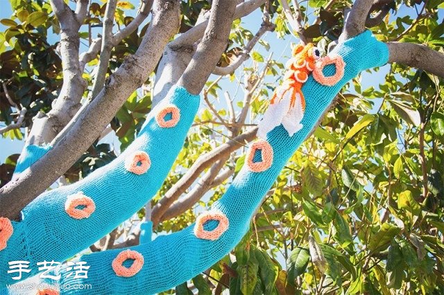 給大樹DIY章魚毛衣 讓城市變得親切美好 -  www.rpnrmr.com